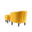 Fauteuil demi-tonneau avec repose-pieds Anges-858201419