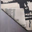 Beige | Charcoal 100% Wool Handmade Contemporary Hand Knotted Rectangle Indoor Area Rug-2141594852