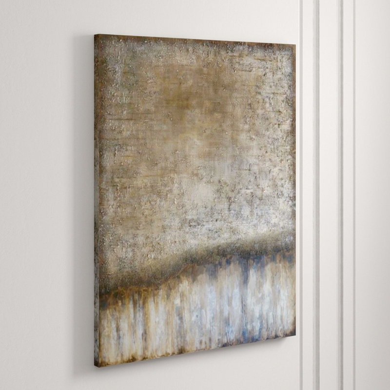 Golden Moonlight Painting by Beverly Fuller, 66" H x 50" W x 1.5" D, Hand Painting Glass Coat