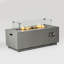 Outdoor Fire Pit Propane Fire Table With Tank Holder