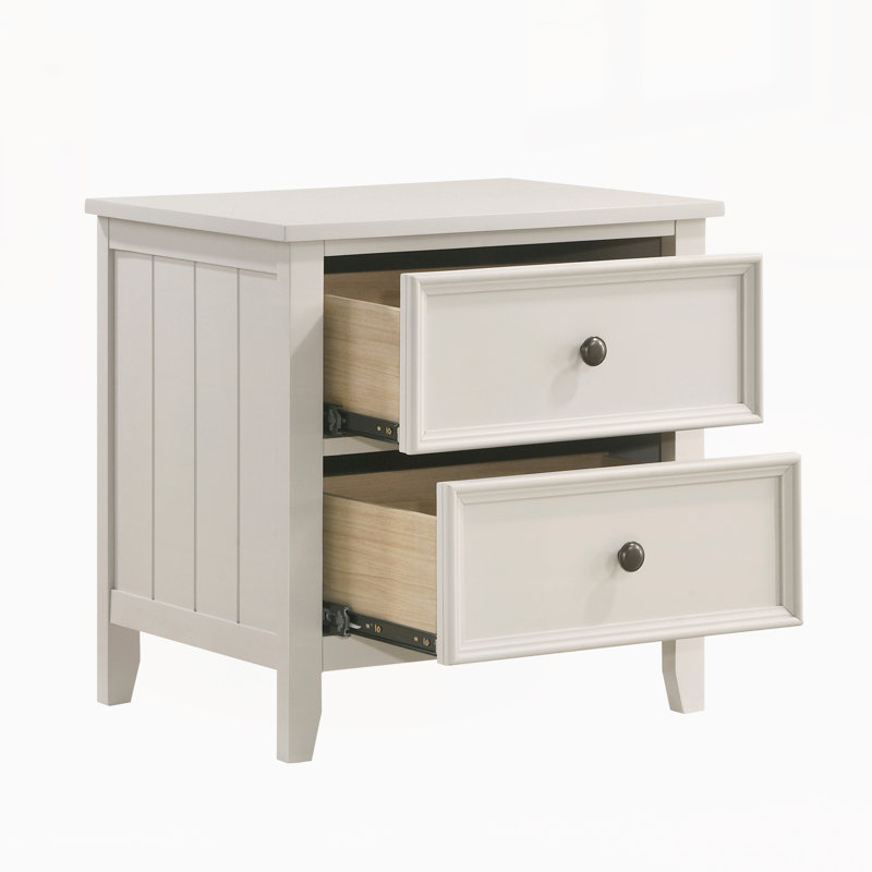 Modern Nightstand with Drawers