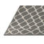 Tapis gris en treillis lavable à la machine-1874455148