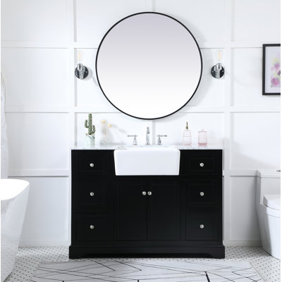 Ensemble de meuble-lavabo simple 48 po Pardue