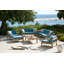 Linear Outdoor Teak Coffee Table-1511321831