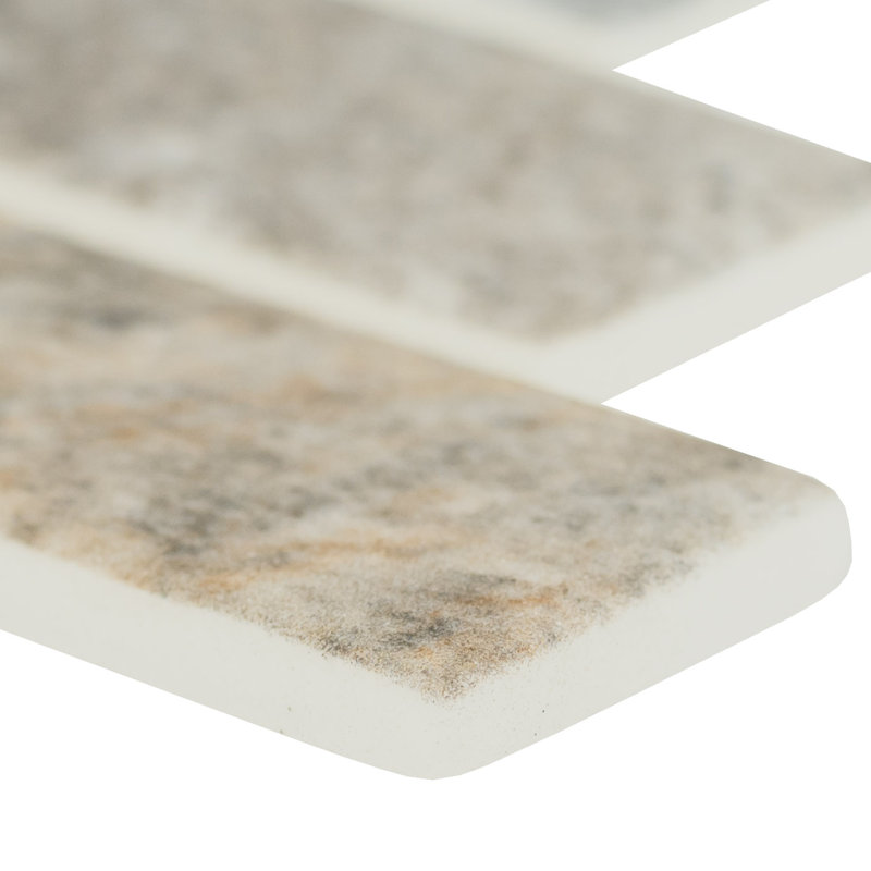 Montessa Sora Interlocking 12 in. x 12 in. Glossy Glass Mosaic Floor and Wall Tile