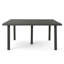 Outdoor Grey 64" Square Dining Table - Over Iron Support Pulled Rod-1023668810
