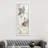 Dawn Iris by Carol Robinson - Floater Frame Panoramic Painting on Canvas-1144108761-1144108762