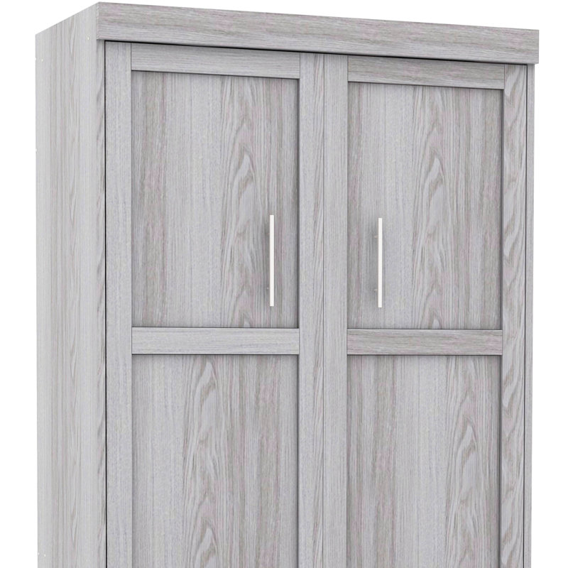 Hallberg  Murphy Bed, can be Folded into a Cabinet, Twin
