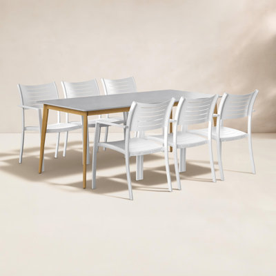 Anautica 75" Patio Dining Set