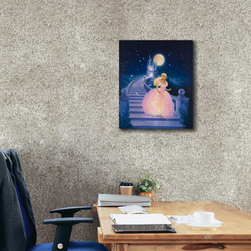 «Cinderella» par Kirk Reinert, art mural sur toile, H 24 po x l 20 po x P 0,75 po