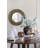 11.5X11.5X12" Round Ceramic Vase With Bronze Reactive Glaze Finish And Sculptural Ring Handles