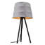  Lampe de table grise et noire