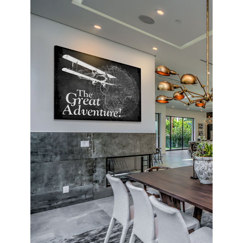 The Great Adventure - Wrapped Canvas Print, 30cm H x 45cm W x 3.81cm D