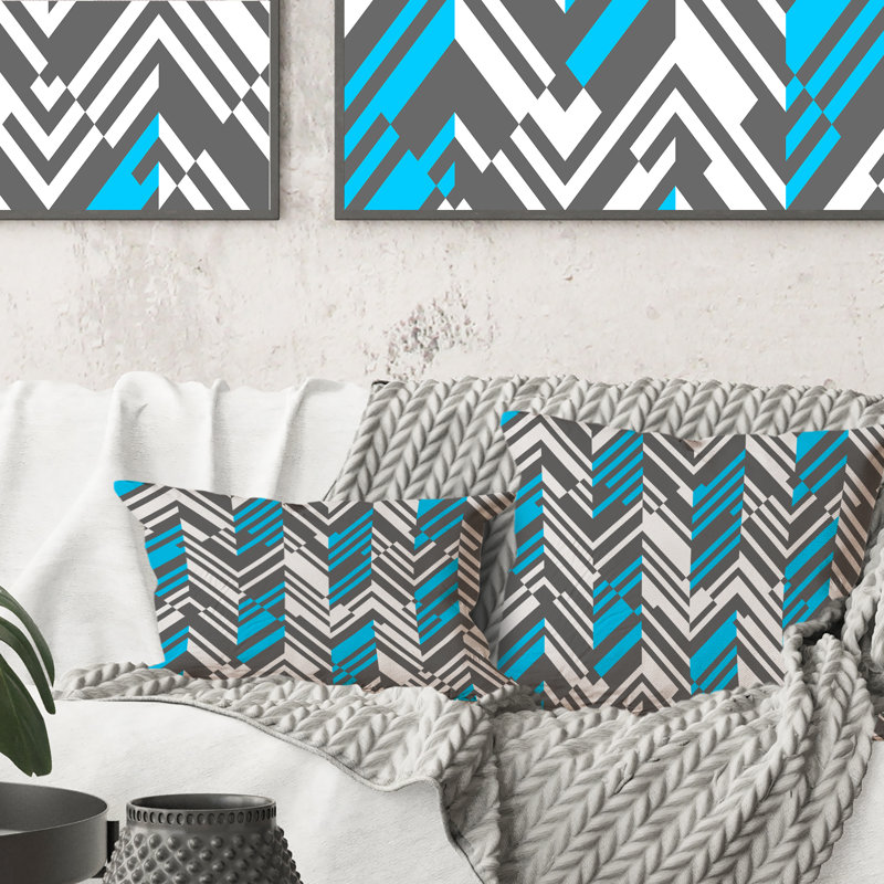 Geometric Throw Pillow