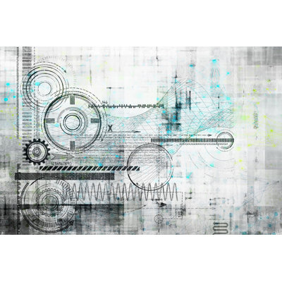 « gear », reproduction d’art sur toile tendue
