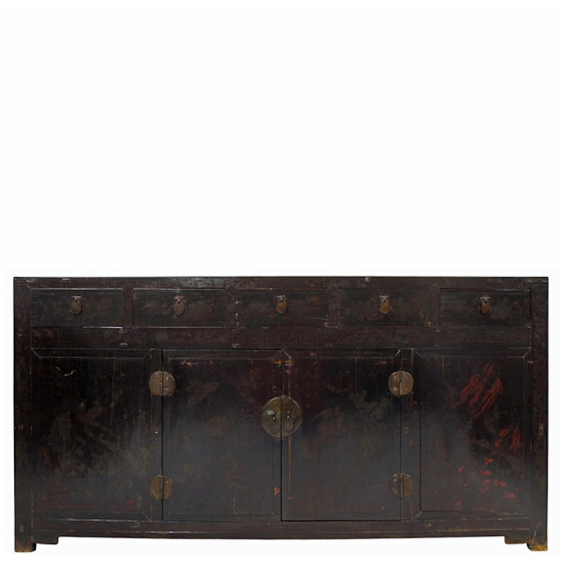 87.4 in. W Solid Wood Sideboard