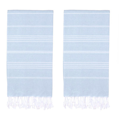 Dayanara Turkish Cotton Beach Towel Set
