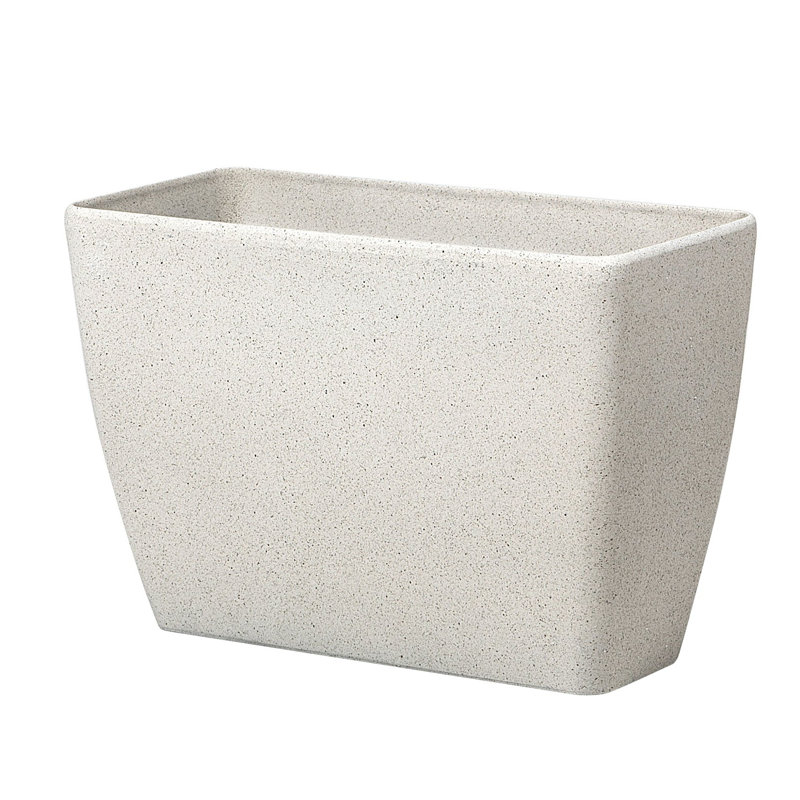 Masontown Pot Planter, 41cm H x 60cm W x 27cm D, White