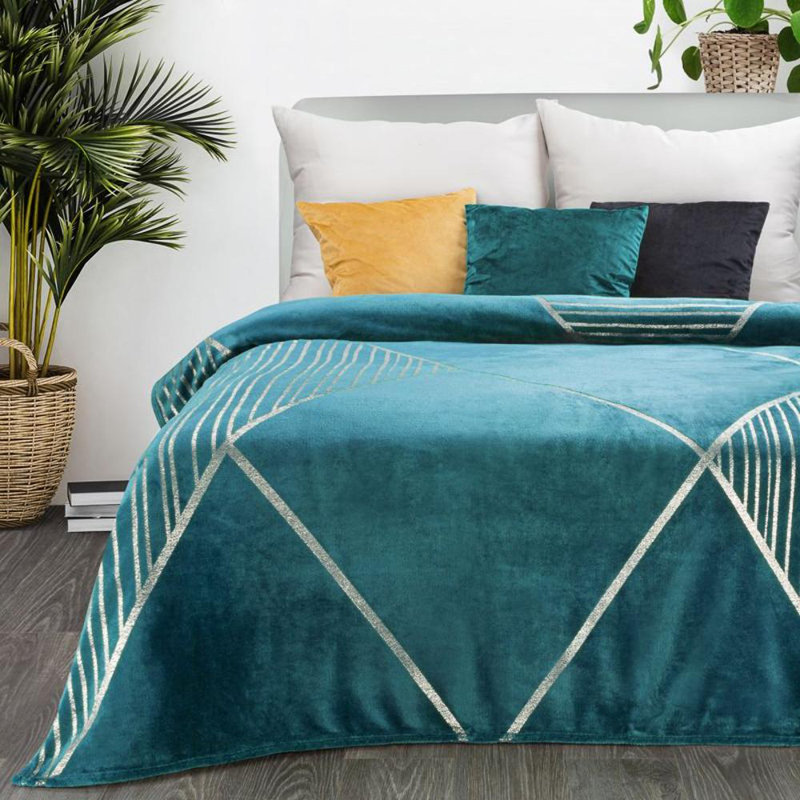 Eurofirany Blanket, Turquoise