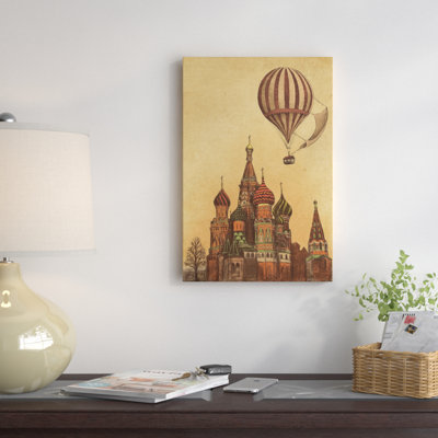 « moving to moscow », impression sur toile tendue