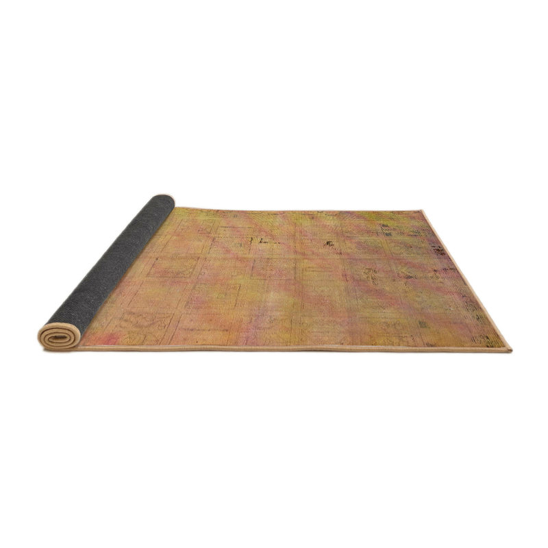 Abstract Indoor Rug, Round 7'