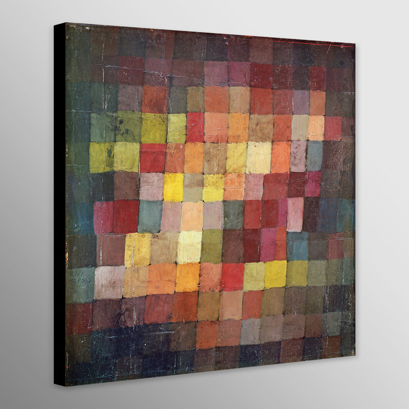 Ancient Harmony by Paul Klee - Wrapped Canvas Art Prints, 51 cm H x 51 cm W