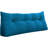 Sit-up Back Comfort Corduroy Bed Headboard Wedge Reading Pillow Triangular Backrest Compression-99222264-99222253