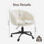 Chaise de bureau Bouclé-944755785