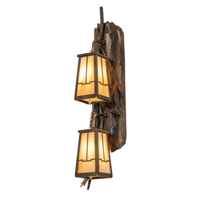 Rustic Lodge 2 - Light Armed Sconce