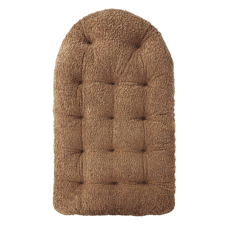 Coussin 1 pièce Krisalynn, Taupe Zazzle