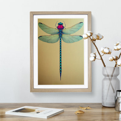 Unforgettable Dragonfly - Framed Print