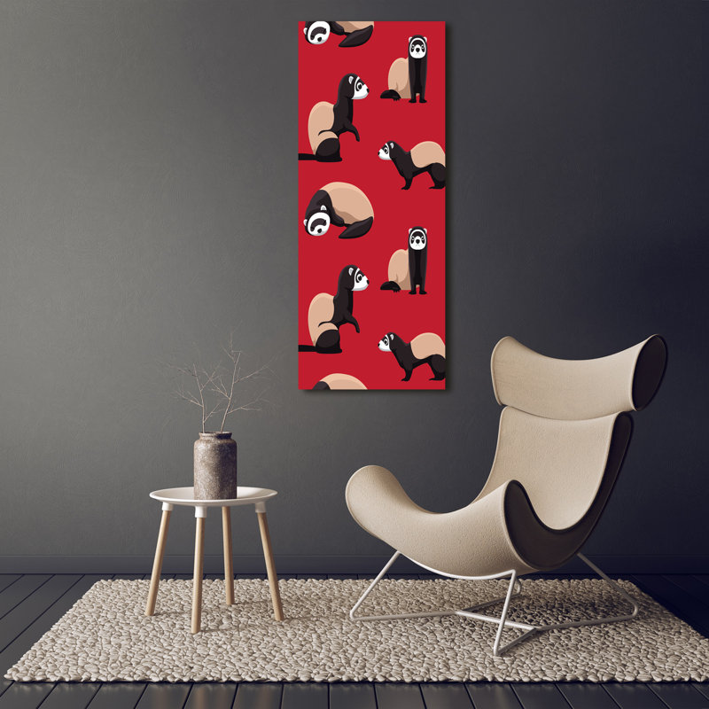 Ferrets - Wrapped Canvas Print