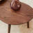 33.5"W Solid Oak Modern Coffee Table-Brown Oak-1701764869-1704658348