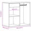 Solid Wood Standard Accent Cabinet