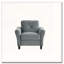Fauteuil d'appoint en velours-712561103