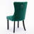 Tufted Velvet Wing Back Side Dining Chairs-747323165-747323166