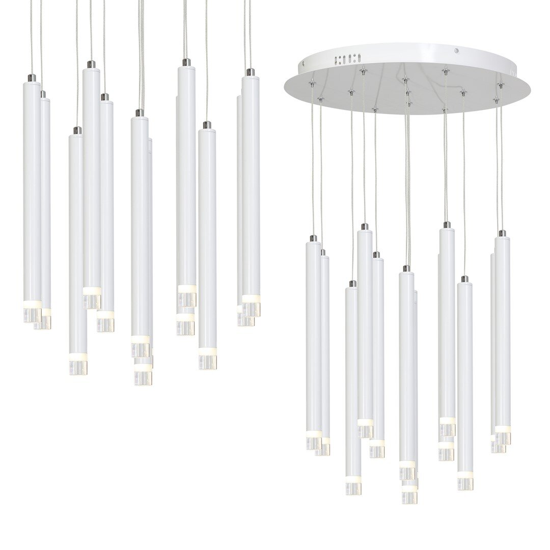 LED-Cluster-Pendelleuchte 12-flammig Foxton