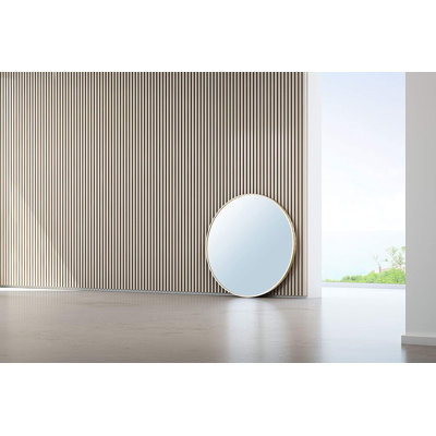 Alyster Metal Flat Wall Mirror