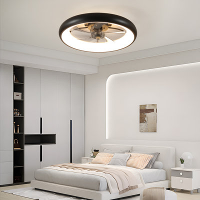 Modern Dimmable Led Ceiling Fan With Lights And Remote Control – Quiet, Energy-efficient & Customizable Comfort