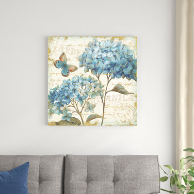 «Blue Garden IV» par Daphne Brissonnet - impression d'art graphique