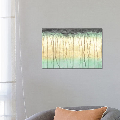 Treeline Light II by Jennifer Goldberger - Wrapped Canvas Print
