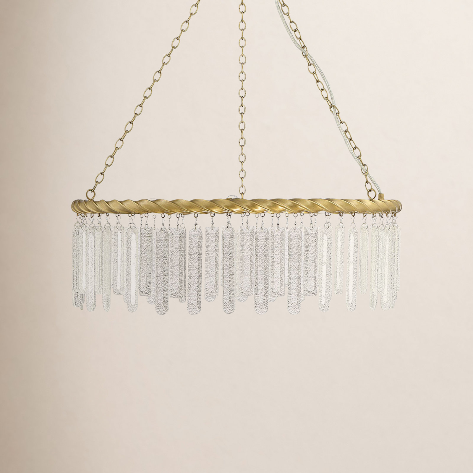 Hester 3 - Light Metal Dimmable Chandelier