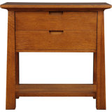 Park Slope 2 - Drawer Solid Wood Nightstand