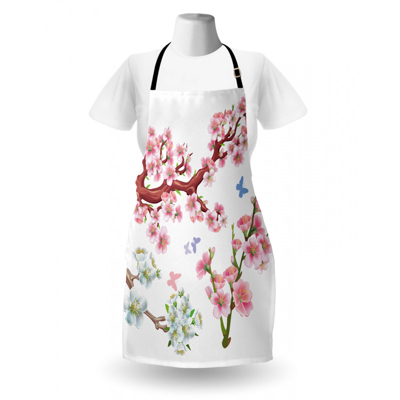 Floral Bib Apron