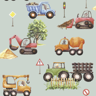 Little Builders Wallpaper