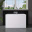 39'' X 28'' Freestanding Soaking Acrylic Bathtub With Seat
