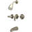 KB6238LL Legacy Tub And Shower Faucet Brushed Nickel Spout Reach