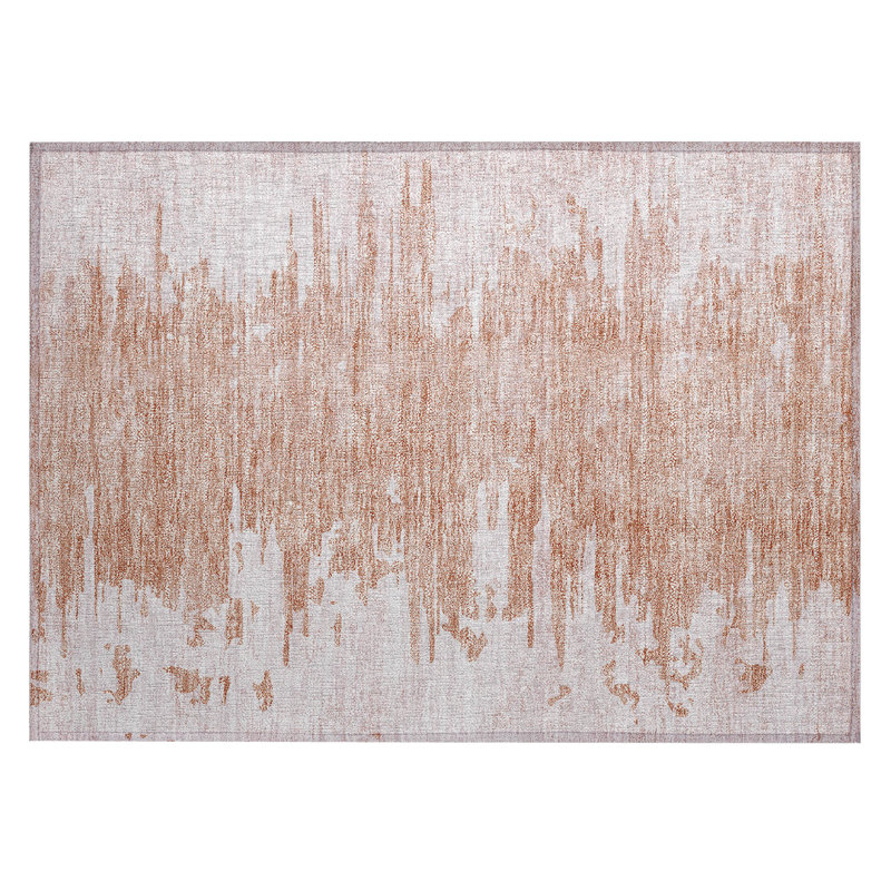  Rectangle Emblyn Indoor/Outdoor Area Rug with Non-Slip Backing, Rectangle 1'8" x 2'6"