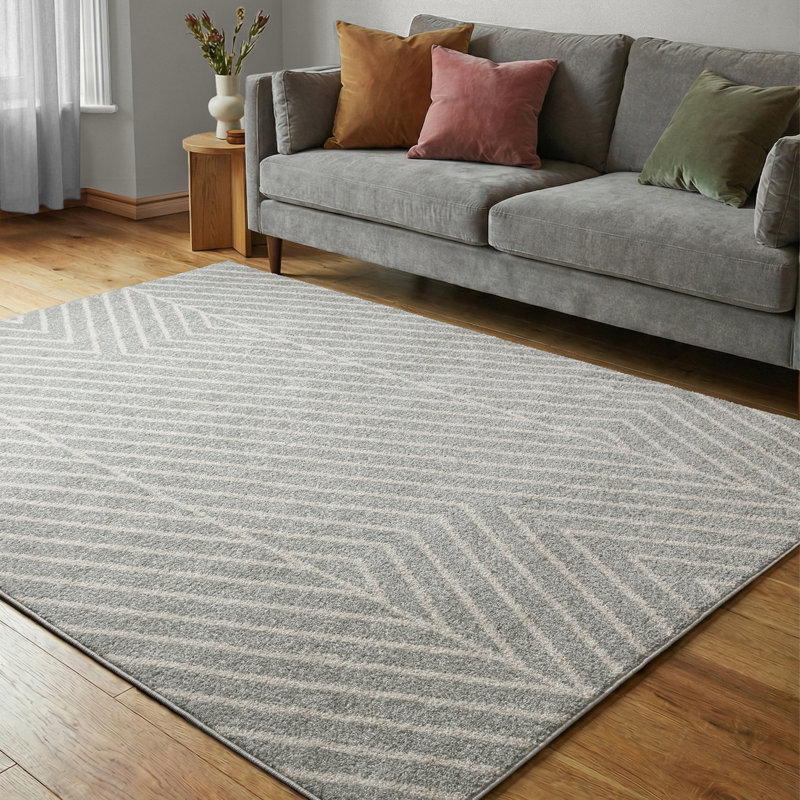 Donnavin Geometric Area Rug, Runner 66 x 240cm