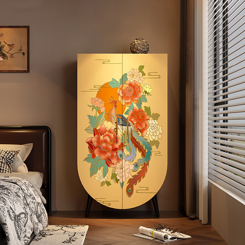 Garde-robe de rangement de chambre à coucher